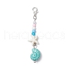 Handmade Porcelain Pendant Decorations HJEW-JM03211-03-2