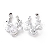 Alloy Crystal Rhinestone Pendants ALRI-C008-29P-1