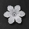 Transparent Acrylic Bead Caps MACR-J122-04-3