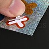 2Pcs Waterproof PVC Laser Adhesive Stickers Set DIY-K032-55-3