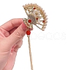Alloy Claw Hair Clips PW-WG72232-01-3