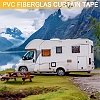 PVC Wave Fold Curtain Tape FIND-WH0170-77-7
