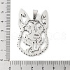 Non-Tarnish 201 Stainless Steel Big Pendants STAS-A090-02P-3