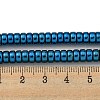 Electroplated Synthetic Non-magnetic Hematite Beads Strands G-K361-A03-03-4