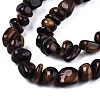 Natural Tiger Eye Beads Strands G-S374-003D-3