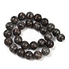 Natural Larvikite Beads Strands G-F792-C03-03-3
