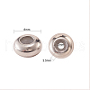 50Pcs 304 Stainless Steel Beads STAS-CJ0001-197-2