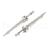 Tibetan Style Alloy Big Pendants FIND-G078-32C-AS-2