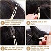  9Pcs 9 Style Iron Dreadlocks lnterlock Needle Tool OHAR-NB0001-19-5