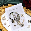 SUNNYCLUE 48Pcs 8 Styles Alloy Enamel Pendants ENAM-SC0005-66-4