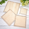 Basswood Blank Board WOOD-WH0015-16-5