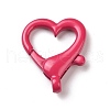 Spray Painted Alloy Lobster Claw Clasps PALLOY-K257-13-2