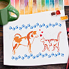 Plastic Drawing Painting Stencils Templates DIY-WH0396-600-7