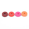 4 Colors Handmade Polymer Clay Beads CLAY-N011-032-21-3