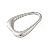 304 Stainless Steel Pendants STAS-V012-02P-2