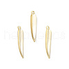 Brass Pendants KK-M288-10G-1