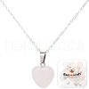 Beebeecraft 10Pcs Natural Rose Quartz Geometry Pendant Necklace NJEW-BBC0001-17-1