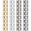 CHGCRAFT 32Pcs 4 Colors Alloy Belt Buckles FIND-CA0009-20-1