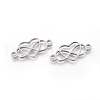 Tarnish Resistant 304 Stainless Steel Links X-STAS-F231-155P-1