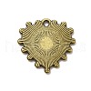 Tibetan Style Alloy Pendant Rhinestone Settings PALLOY-M198-34AB-2