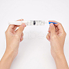 BENECREAT 120Pcs 12 Colors TT Plastic Needles TOOL-BC0001-23-4