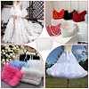 CABODYALS 3 Yards Polyester Pleated Lace Trim OCOR-CY0001-02B-5