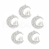 201 Stainless Steel Pendants STAS-N098-093P-2