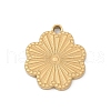 304 Stainless Steel Pendants STAS-P383-06A-G-1