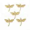 Brass Micro Pave Cubic Zirconia Pendants KK-E068-VB304-4