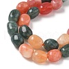 Dyed Natural Malaysia Jade Beads Strands G-P528-I08-01-3