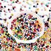 Opaque Colours Glass Seed Beads SEED-N007-17A-2