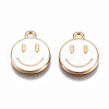 Alloy Enamel Charms X-ENAM-S121-165G-RS-2