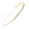 Iron with Rhinestone Hair Bands for Girl PW-WG72049-03-1