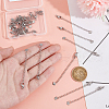 Unicraftale 20Pcs 304 Stainless Steel Chain Extender STAS-UN0060-87P-4