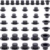  40pcs 4 Style Christmas Theme Plastic Doll Hat DIY-NB0006-44-1