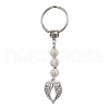 Tibetan Style Alloy Pendants Keychain KEYC-JKC00892-4