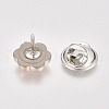 Plastic Safety Brooches JEWB-WH0009-35-2