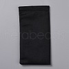 Rectangle Velvet with Steel Glasses Case AJEW-WH20004-01B-1