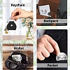 CREATCABIN Pocket Hug Token Long Distance Relationship Keepsake Keychain Making Kit DIY-CN0002-67F-5