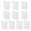 Folding Kraft Paper Gift Bags with Handle ABAG-TAC0014-03-1