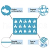 Acrylic Earring Handwork Template DIY-WH0359-081-4