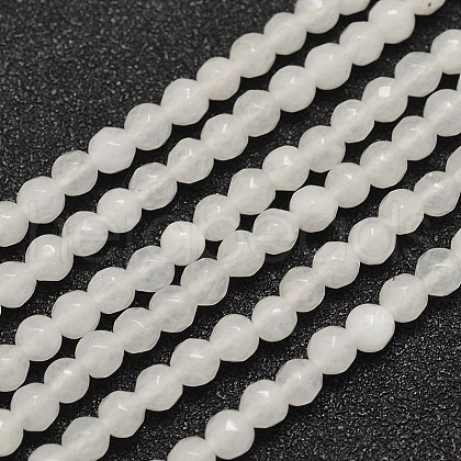 Natural Malaysia Jade Bead Strands G-A147-4mm-A04-1