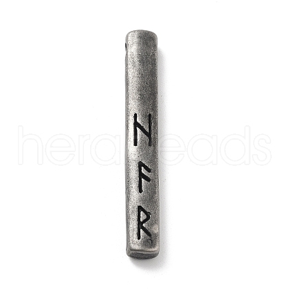 Retro 304 Stainless Steel Pendants STAS-V008-32AS-08-1
