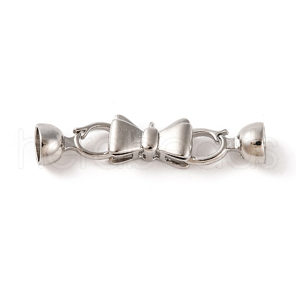 Brass Fold Over Clasps KK-U016-13P-1