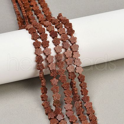 Synthetic Goldstone Beads Strands G-B138-C15-01-1