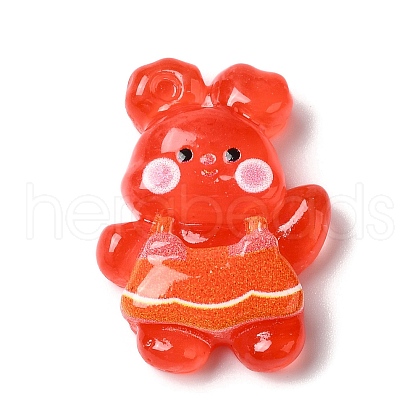 Translucent Resin Decoden Cabochons RESI-M039-02A-1