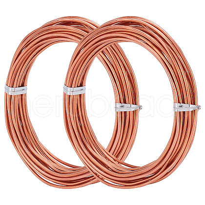 Red Copper Craft Wire CWIR-WH0017-02C-1