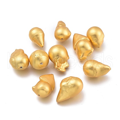 Natural Baroque Pearl Cultured Freshwater Pearl Beads PEAR-L031-11-1