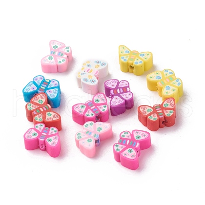 Handmade Polymer Clay Beads CLAY-I010-03-1