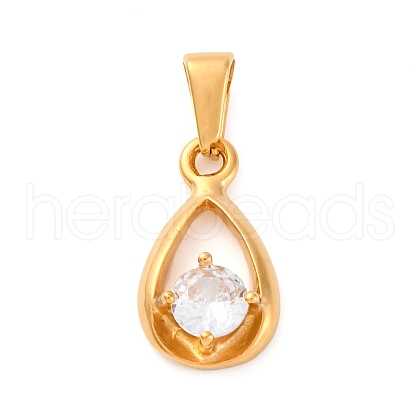 304 Stainless Steel Pendants STAS-P216-59G-1-1